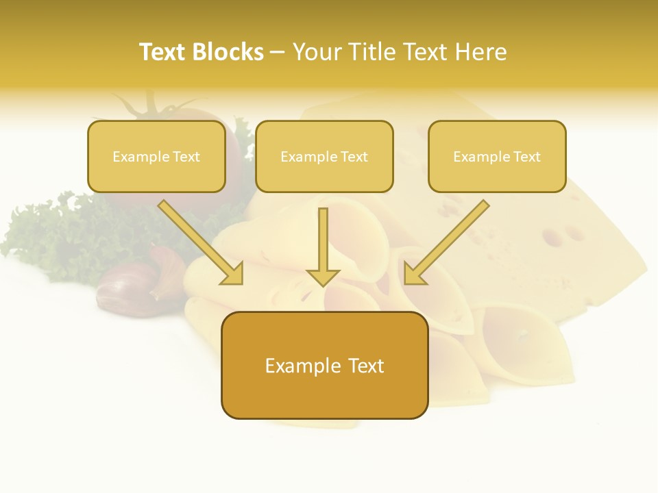 Mleko Warzywa Uroda PowerPoint Template