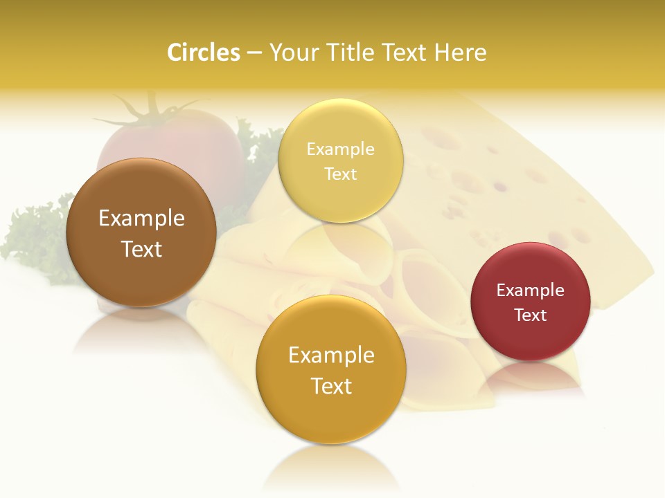 Mleko Warzywa Uroda PowerPoint Template