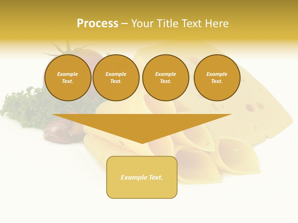 Mleko Warzywa Uroda PowerPoint Template