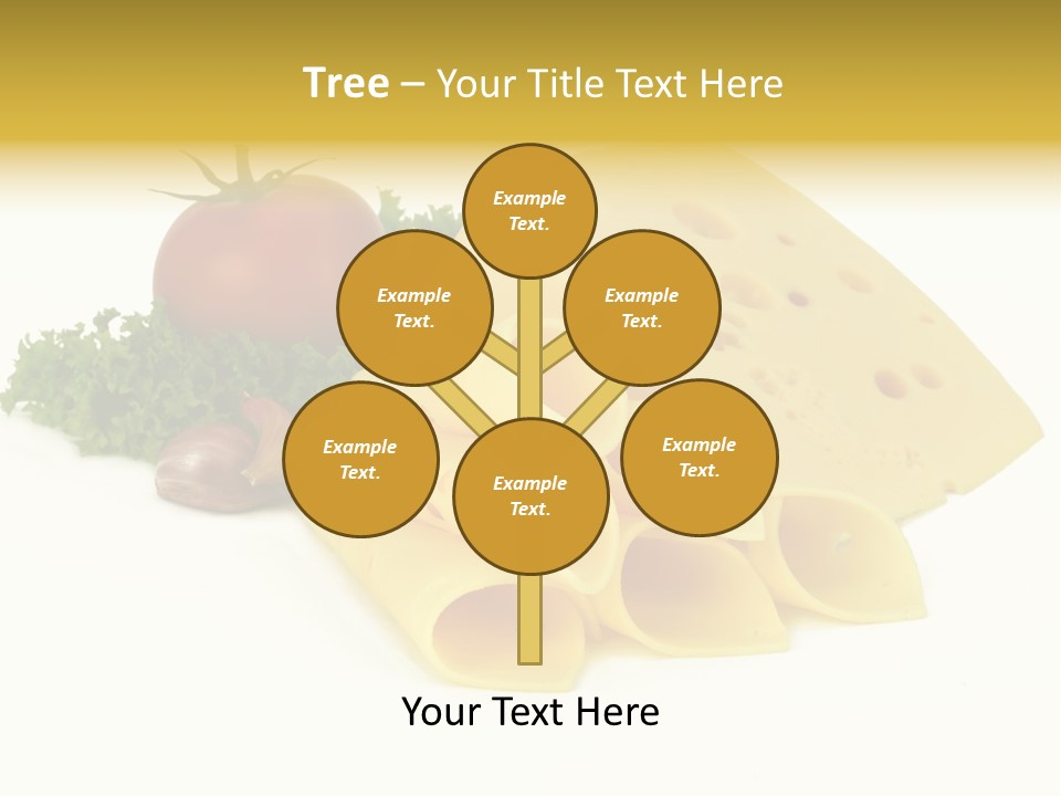 Mleko Warzywa Uroda PowerPoint Template