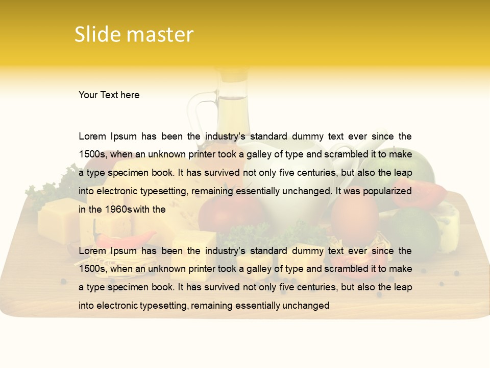 Obiad Ser Mokry PowerPoint Template