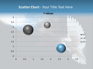 Cloudy Love Flight PowerPoint Template