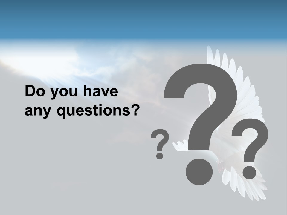 Cloudy Love Flight PowerPoint Template