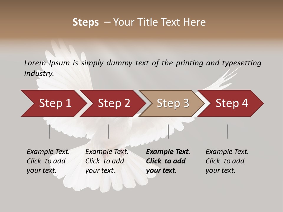 Hope High Flying PowerPoint Template