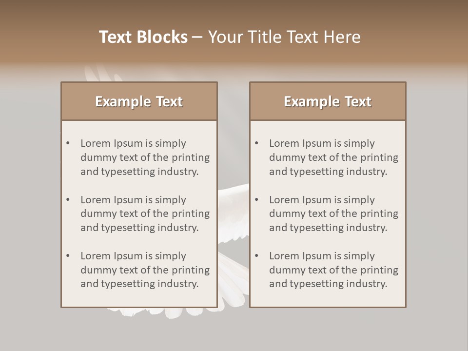 Hope High Flying PowerPoint Template