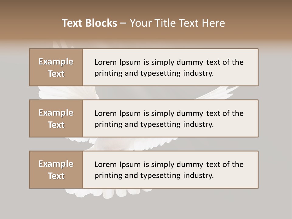 Hope High Flying PowerPoint Template