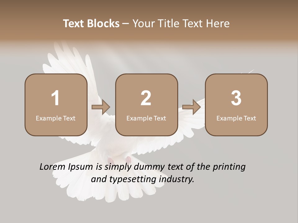 Hope High Flying PowerPoint Template