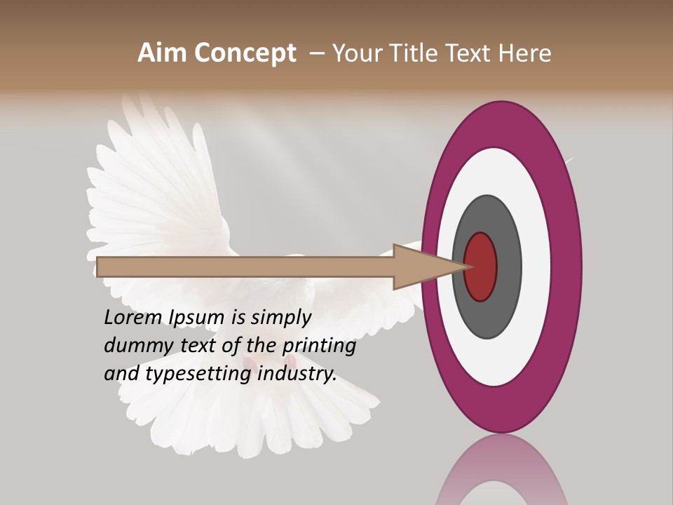 Hope High Flying PowerPoint Template