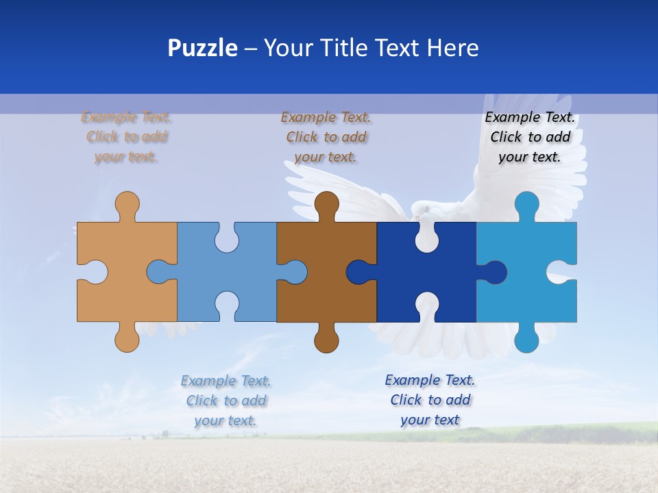 Ripe Bread Landscape PowerPoint Template