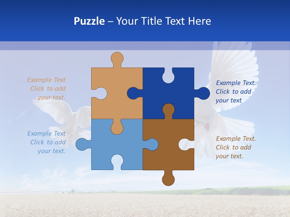 Ripe Bread Landscape PowerPoint Template