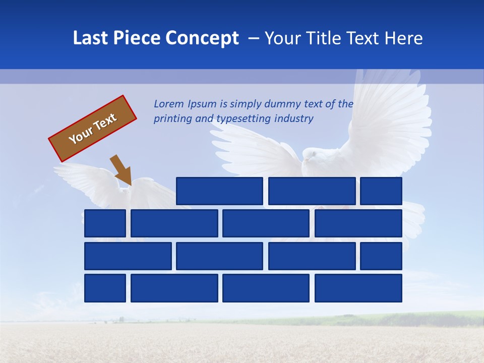 Ripe Bread Landscape PowerPoint Template