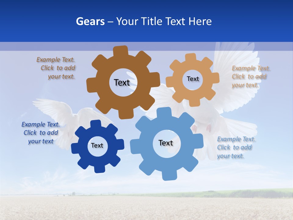 Ripe Bread Landscape PowerPoint Template