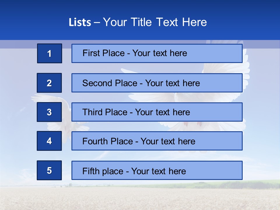 Ripe Bread Landscape PowerPoint Template