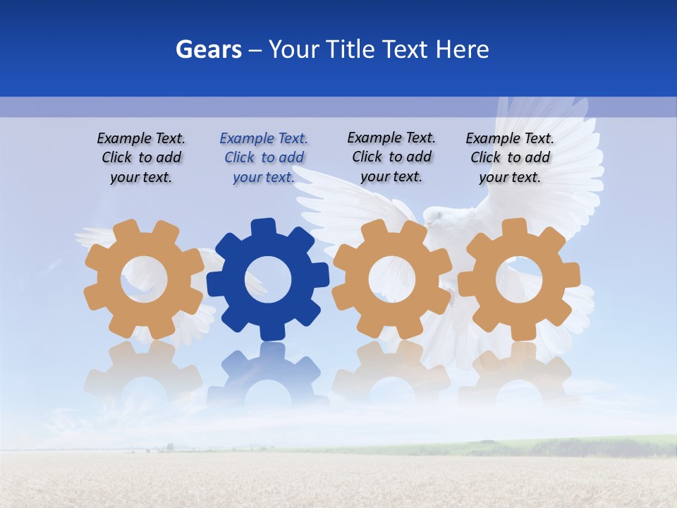 Ripe Bread Landscape PowerPoint Template