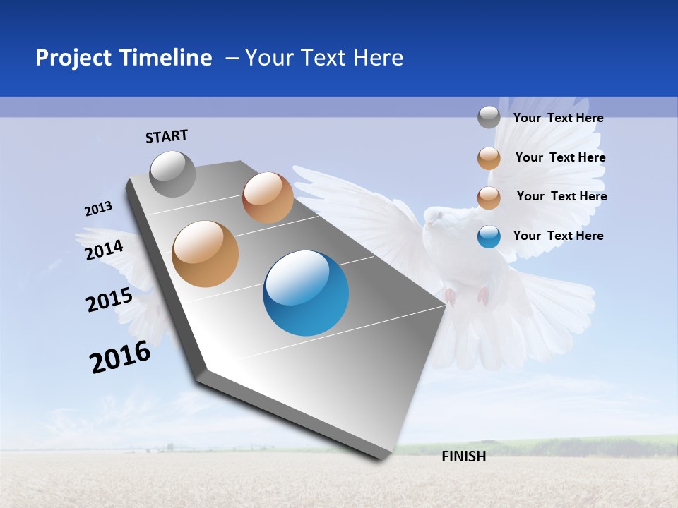 Ripe Bread Landscape PowerPoint Template