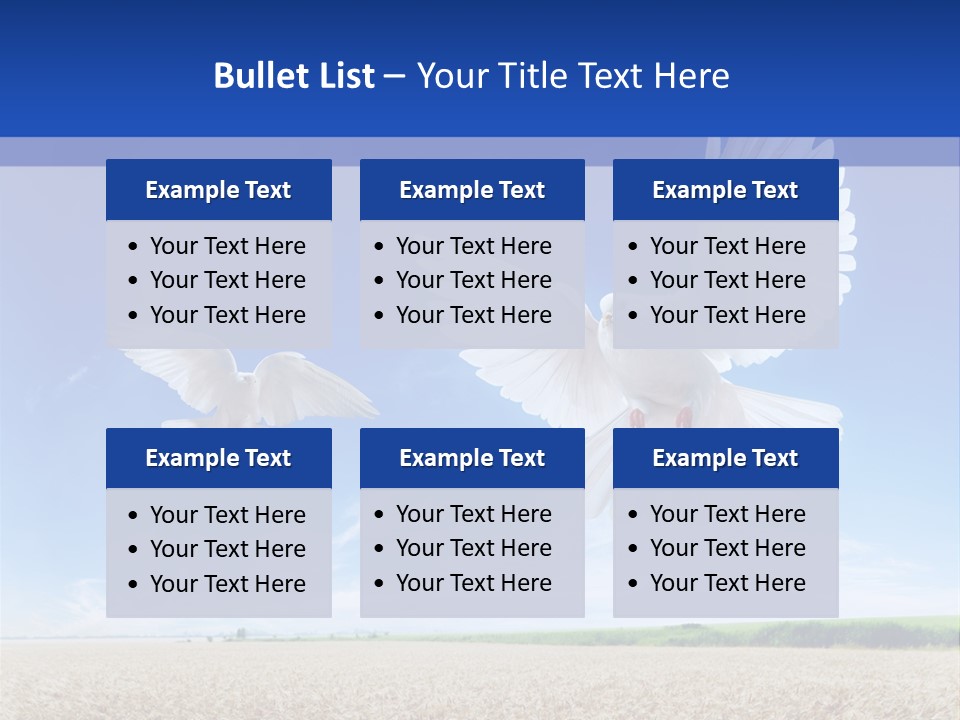 Ripe Bread Landscape PowerPoint Template