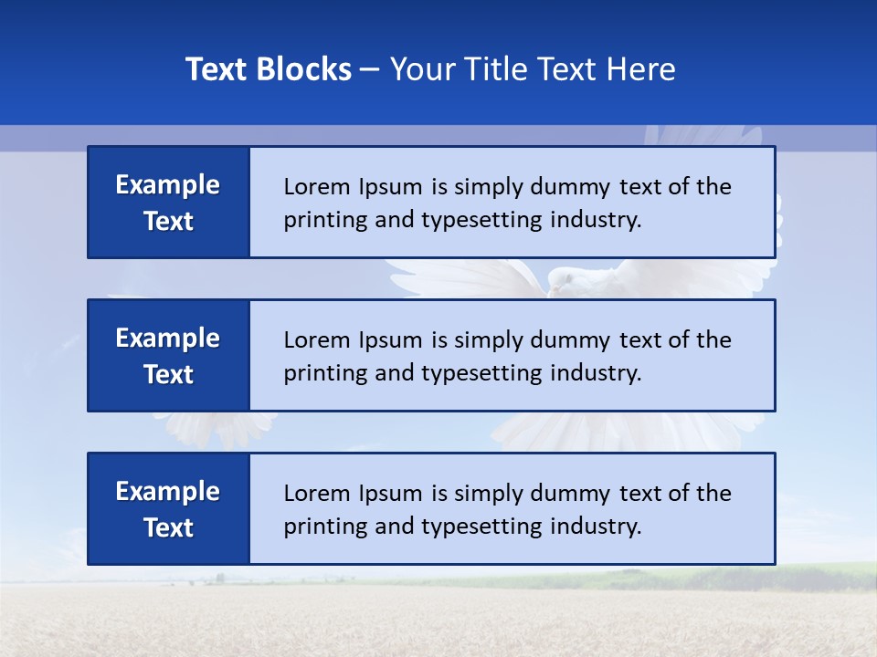 Ripe Bread Landscape PowerPoint Template