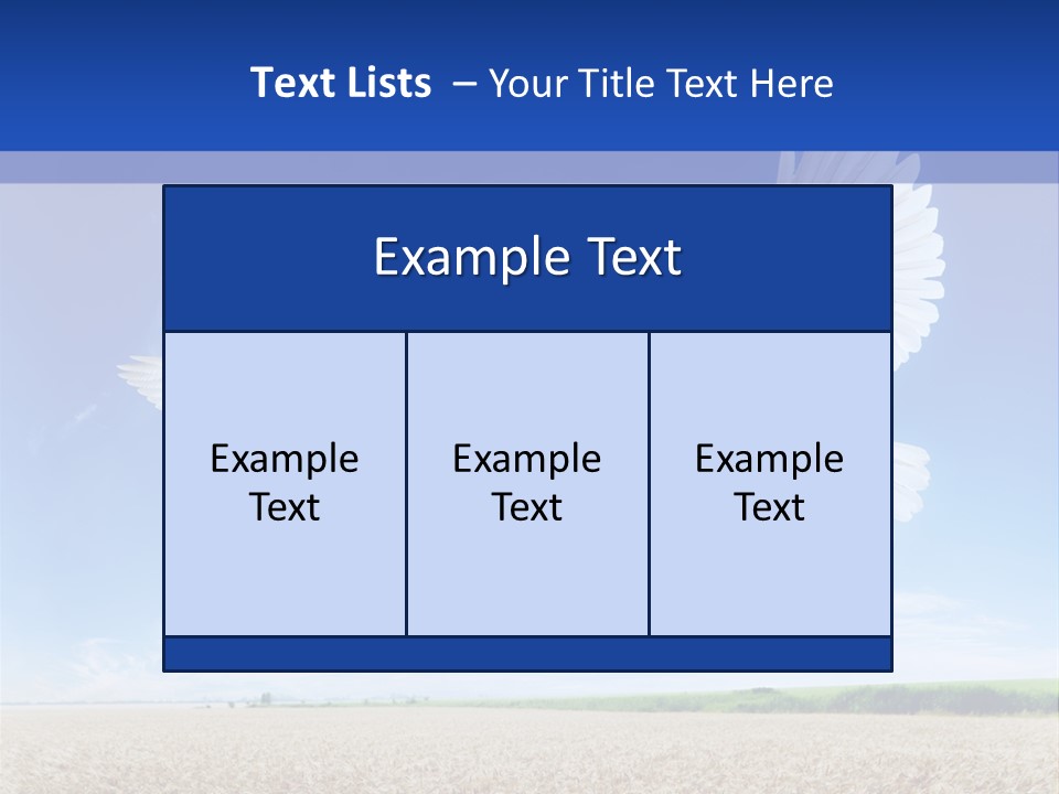 Ripe Bread Landscape PowerPoint Template