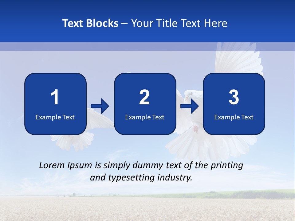 Ripe Bread Landscape PowerPoint Template
