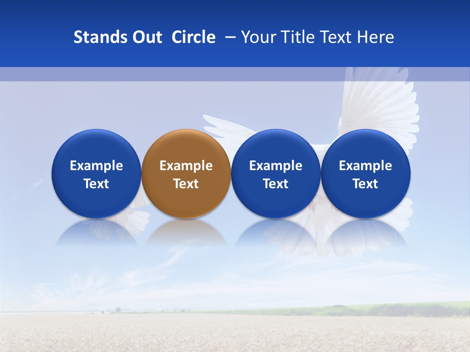 Ripe Bread Landscape PowerPoint Template