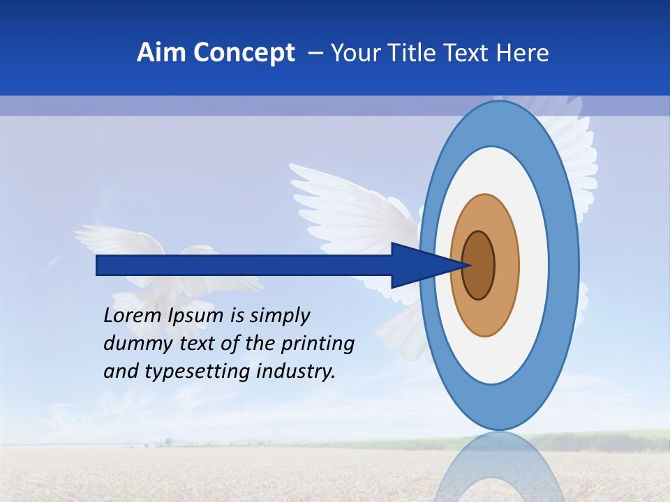 Ripe Bread Landscape PowerPoint Template