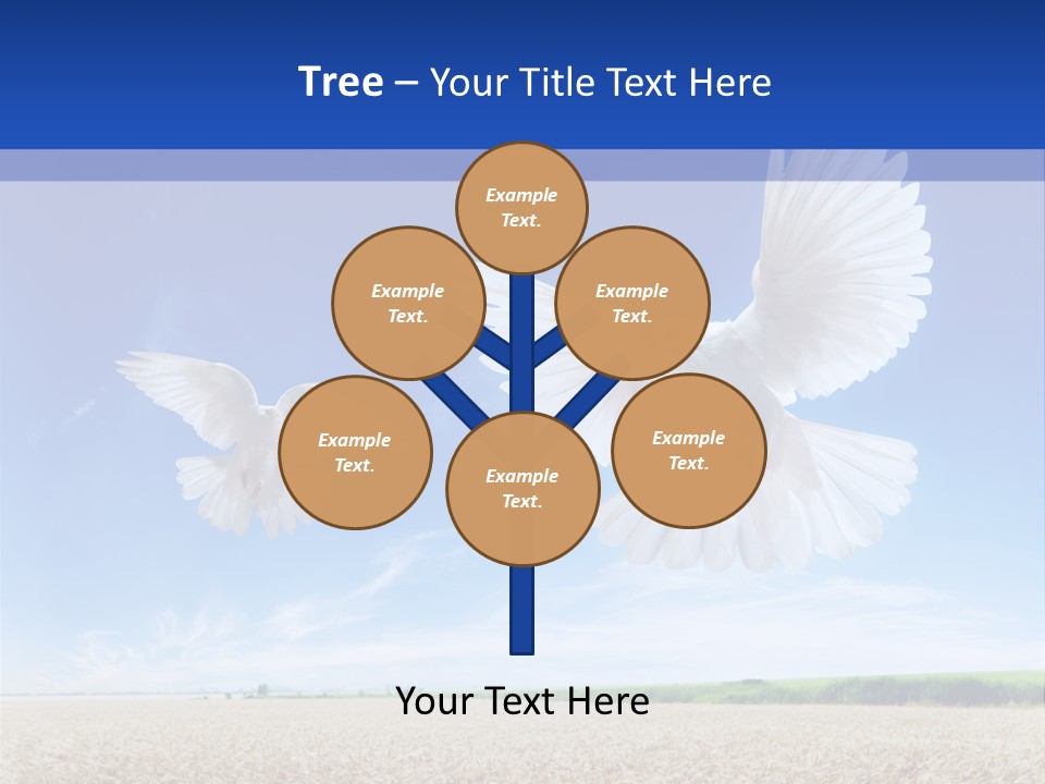 Ripe Bread Landscape PowerPoint Template