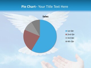 Air Dove Blue PowerPoint Template