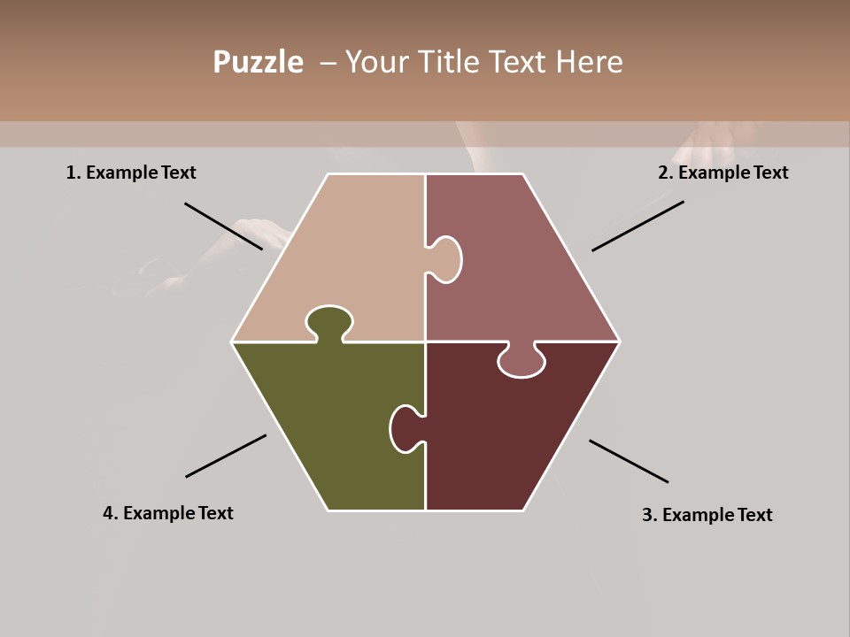 Girl Person High PowerPoint Template