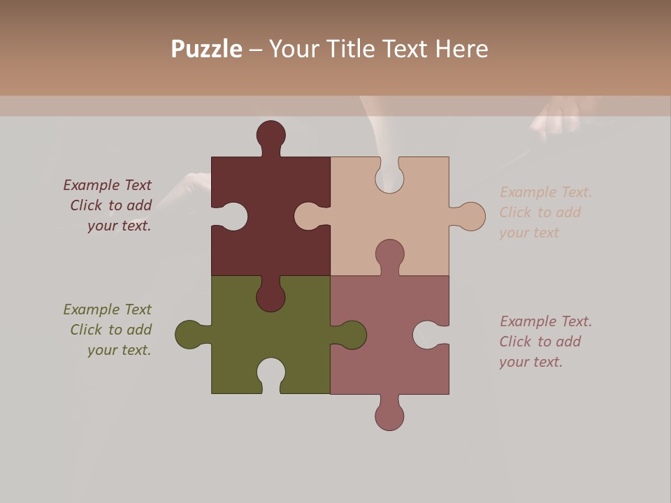 Girl Person High PowerPoint Template