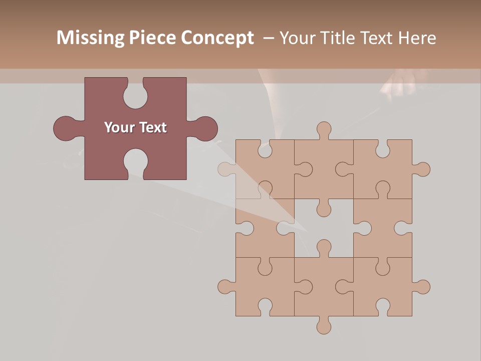 Girl Person High PowerPoint Template