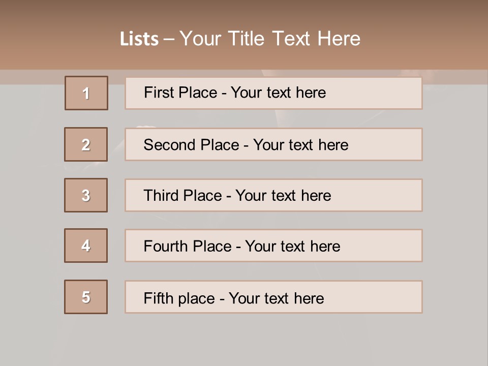 Girl Person High PowerPoint Template