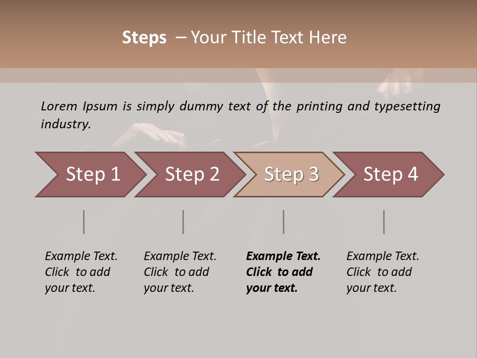 Girl Person High PowerPoint Template
