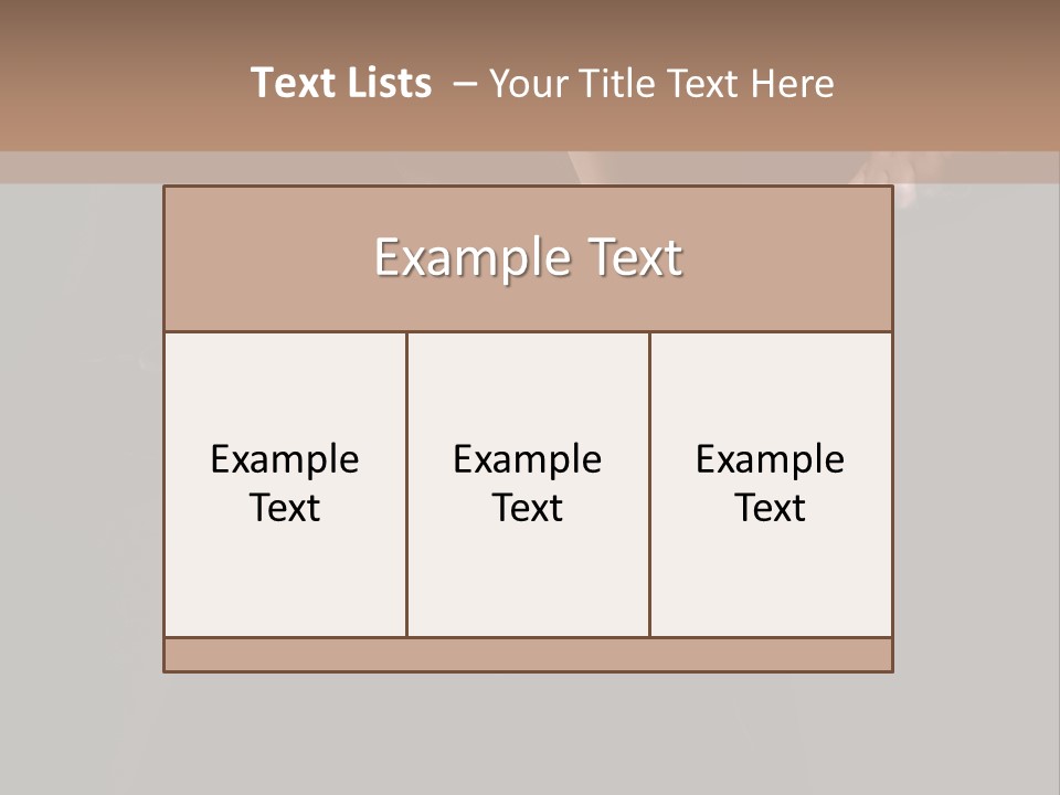 Girl Person High PowerPoint Template