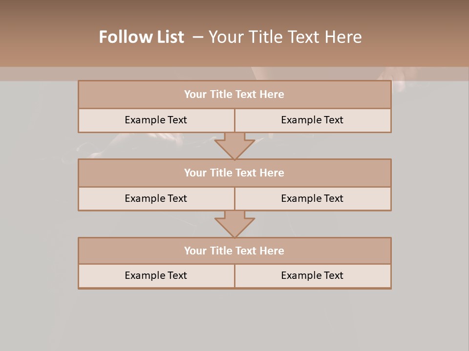 Girl Person High PowerPoint Template