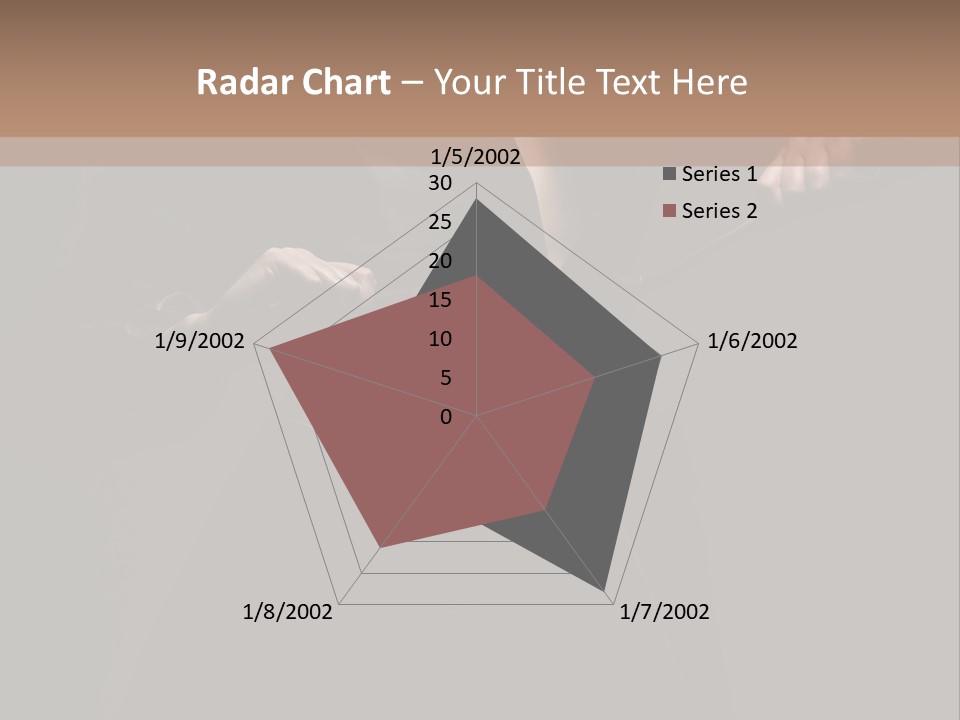 Girl Person High PowerPoint Template