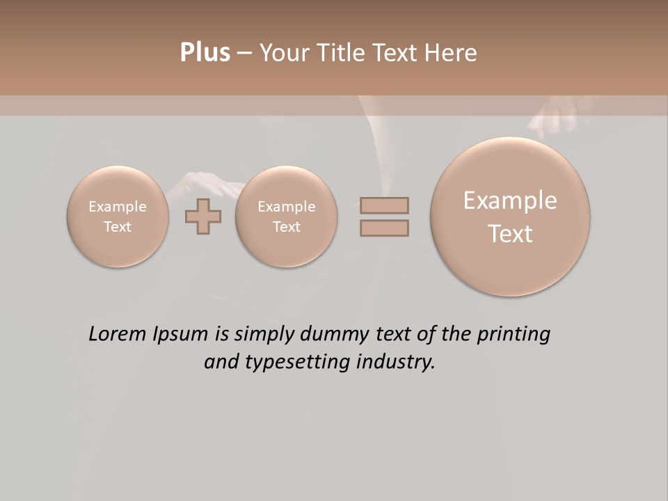 Girl Person High PowerPoint Template