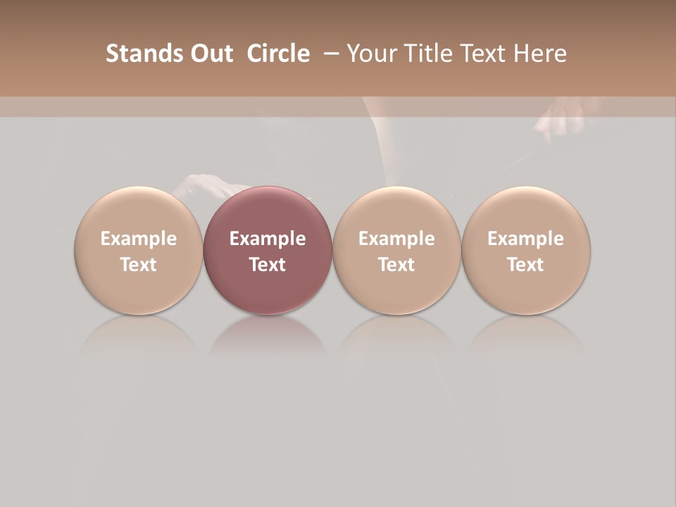 Girl Person High PowerPoint Template