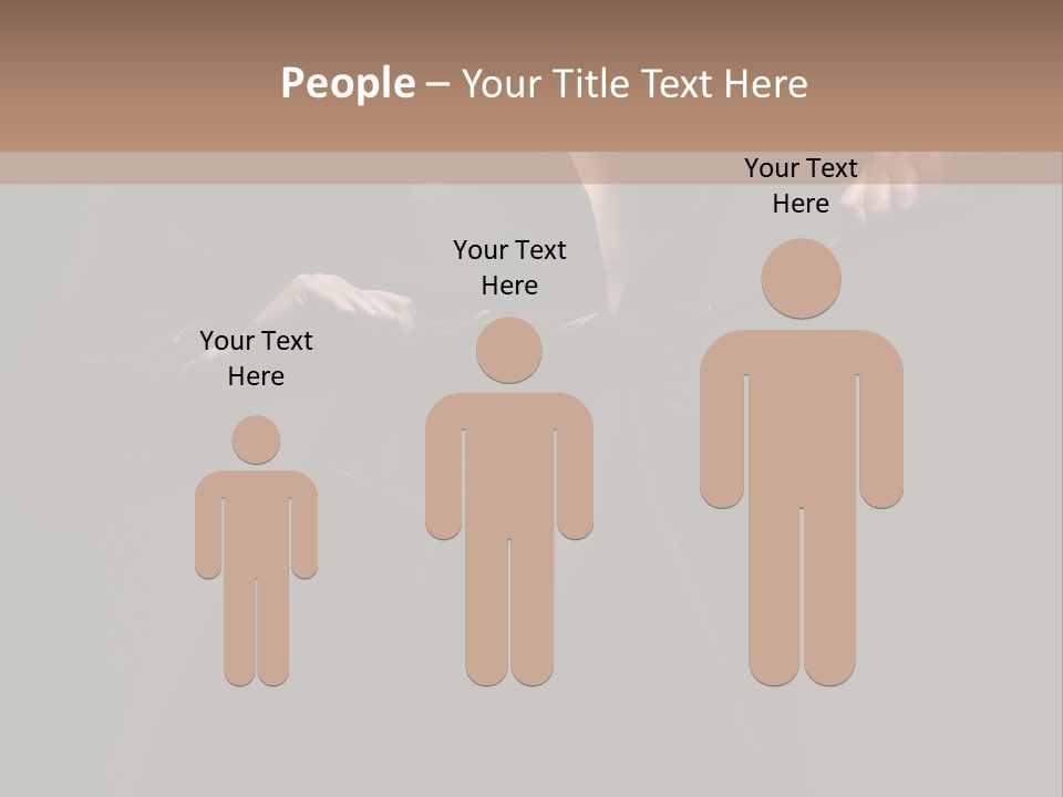 Girl Person High PowerPoint Template