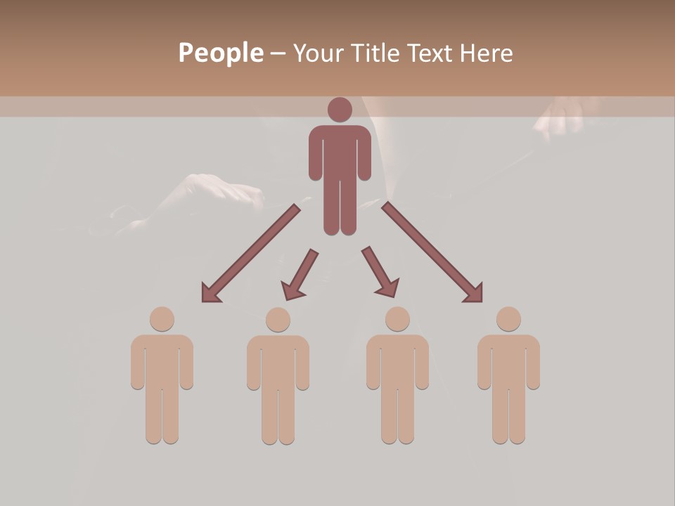 Girl Person High PowerPoint Template