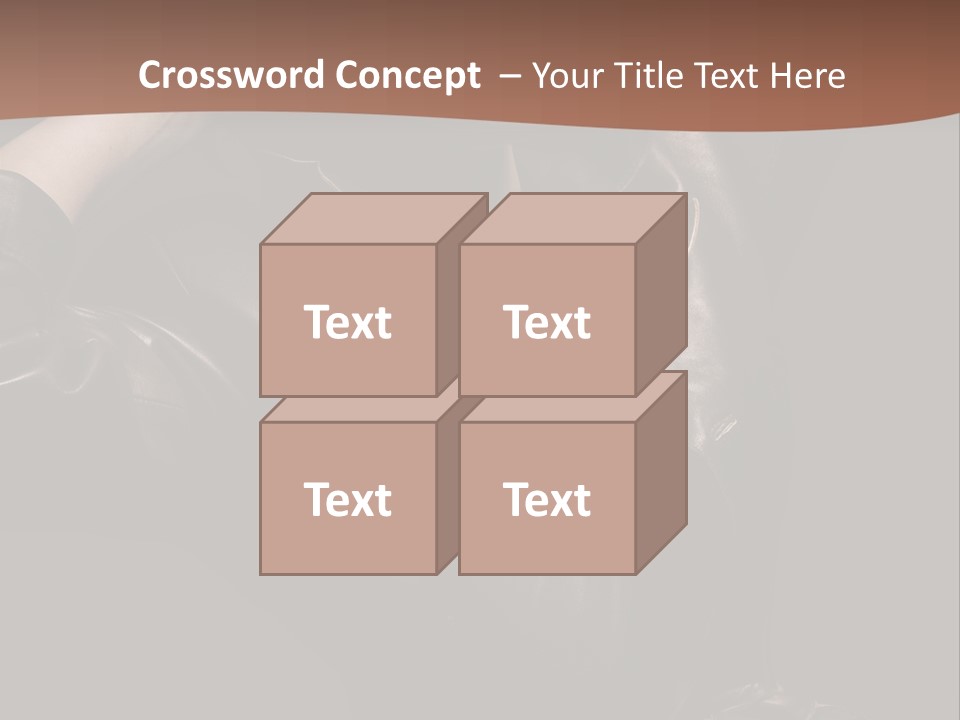 Thinking Caucasian Fall PowerPoint Template