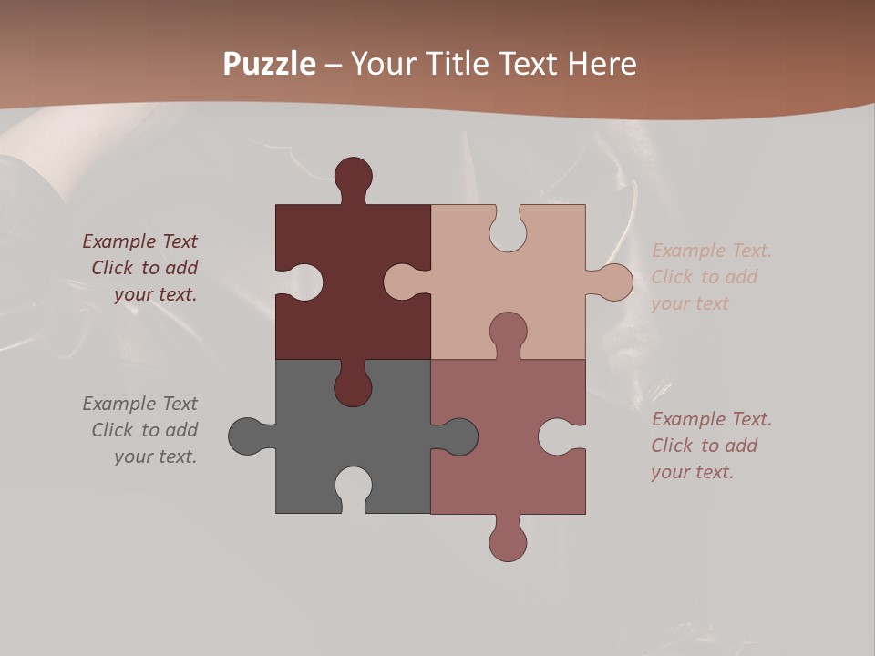 Thinking Caucasian Fall PowerPoint Template