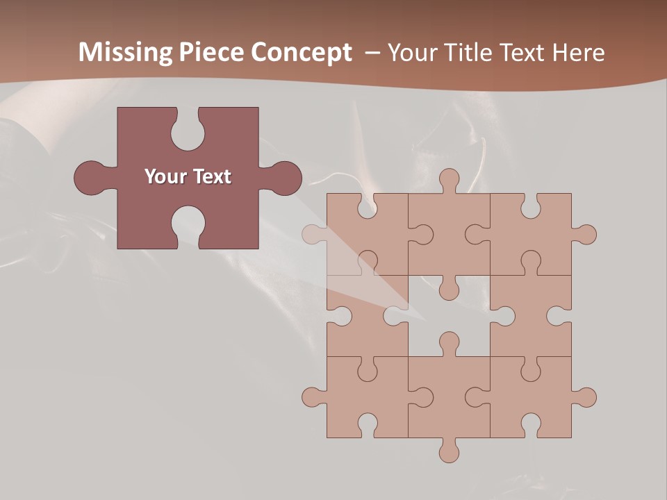 Thinking Caucasian Fall PowerPoint Template