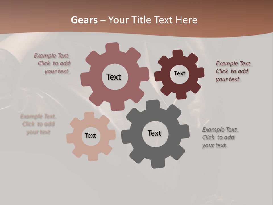 Thinking Caucasian Fall PowerPoint Template