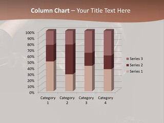 Thinking Caucasian Fall PowerPoint Template