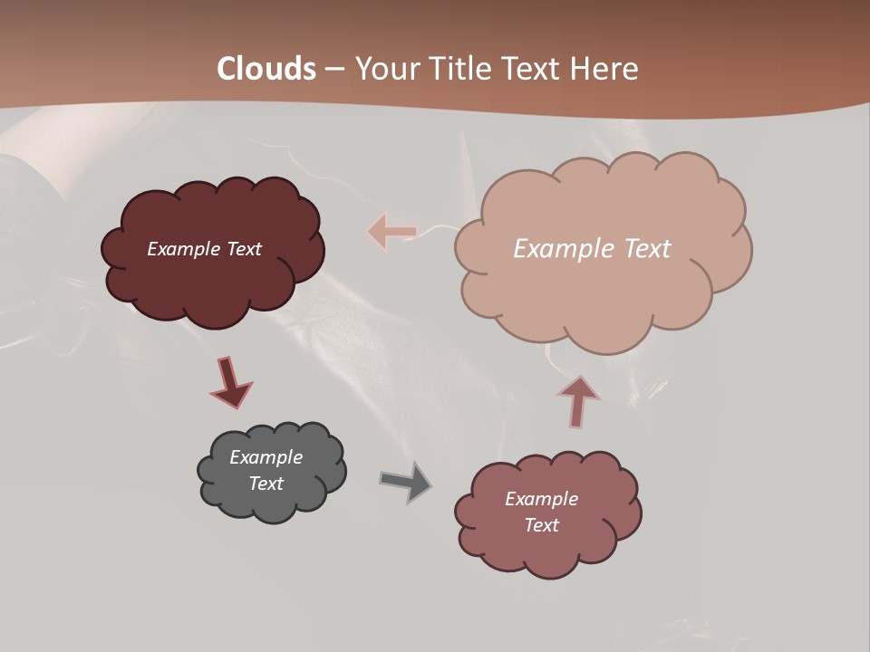 Thinking Caucasian Fall PowerPoint Template