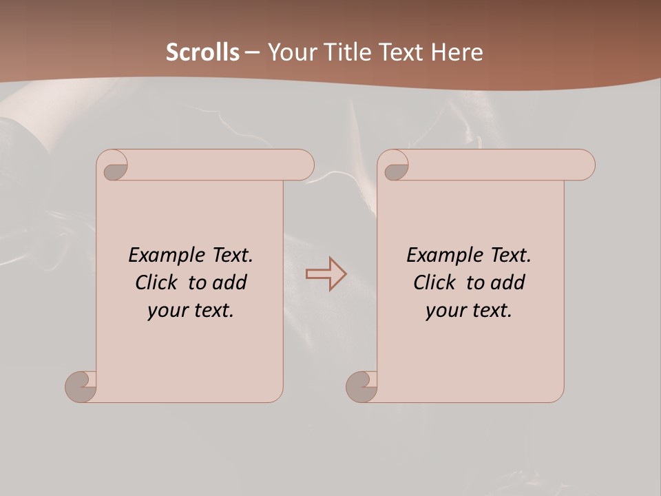 Thinking Caucasian Fall PowerPoint Template