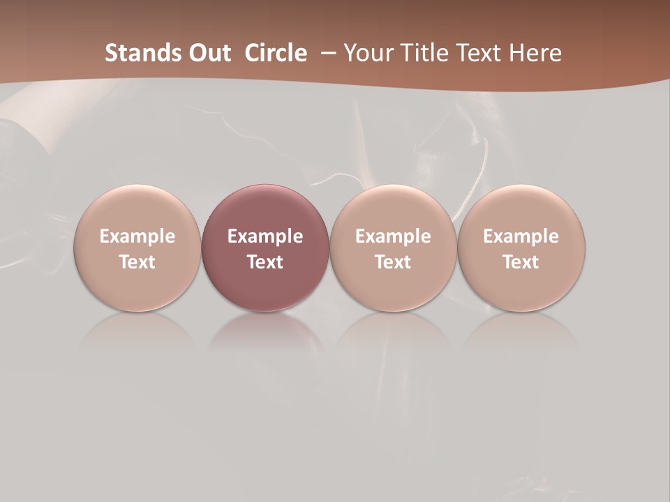Thinking Caucasian Fall PowerPoint Template
