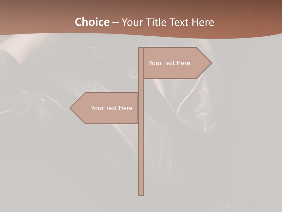 Thinking Caucasian Fall PowerPoint Template