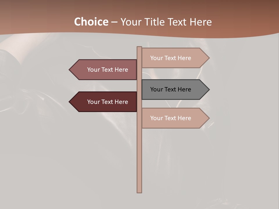 Thinking Caucasian Fall PowerPoint Template