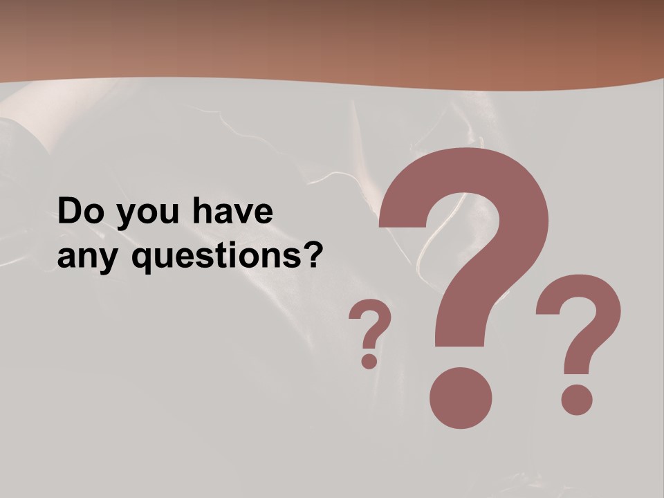 Thinking Caucasian Fall PowerPoint Template